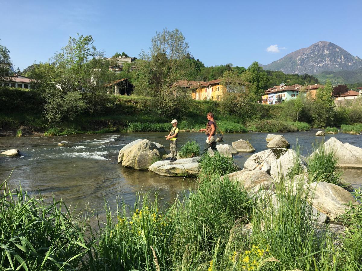 Hotel Posta Comano Terme Dış mekan fotoğraf